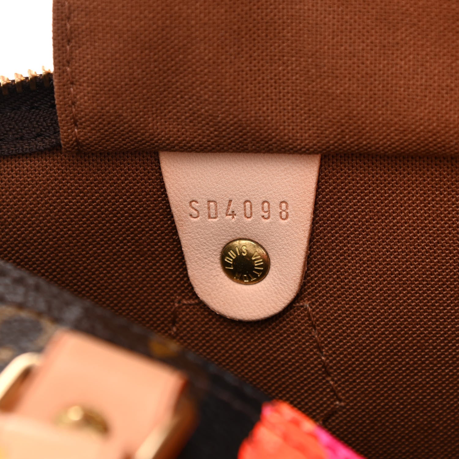 Louis Vuitton Monogram Roses Speedy 30 7 of 8