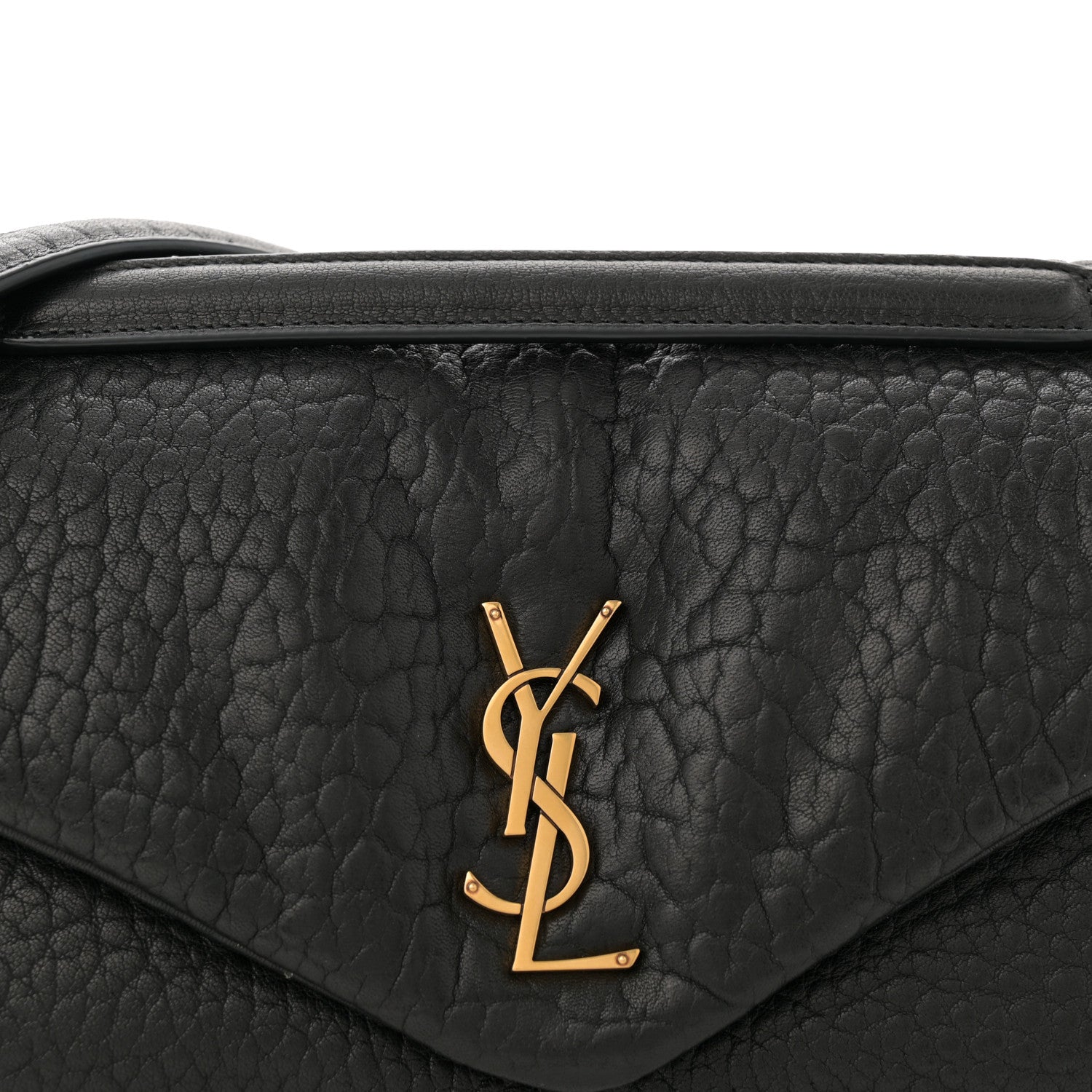 Saint Laurent Grained Lambskin Medium Calypso Black 8 of 11