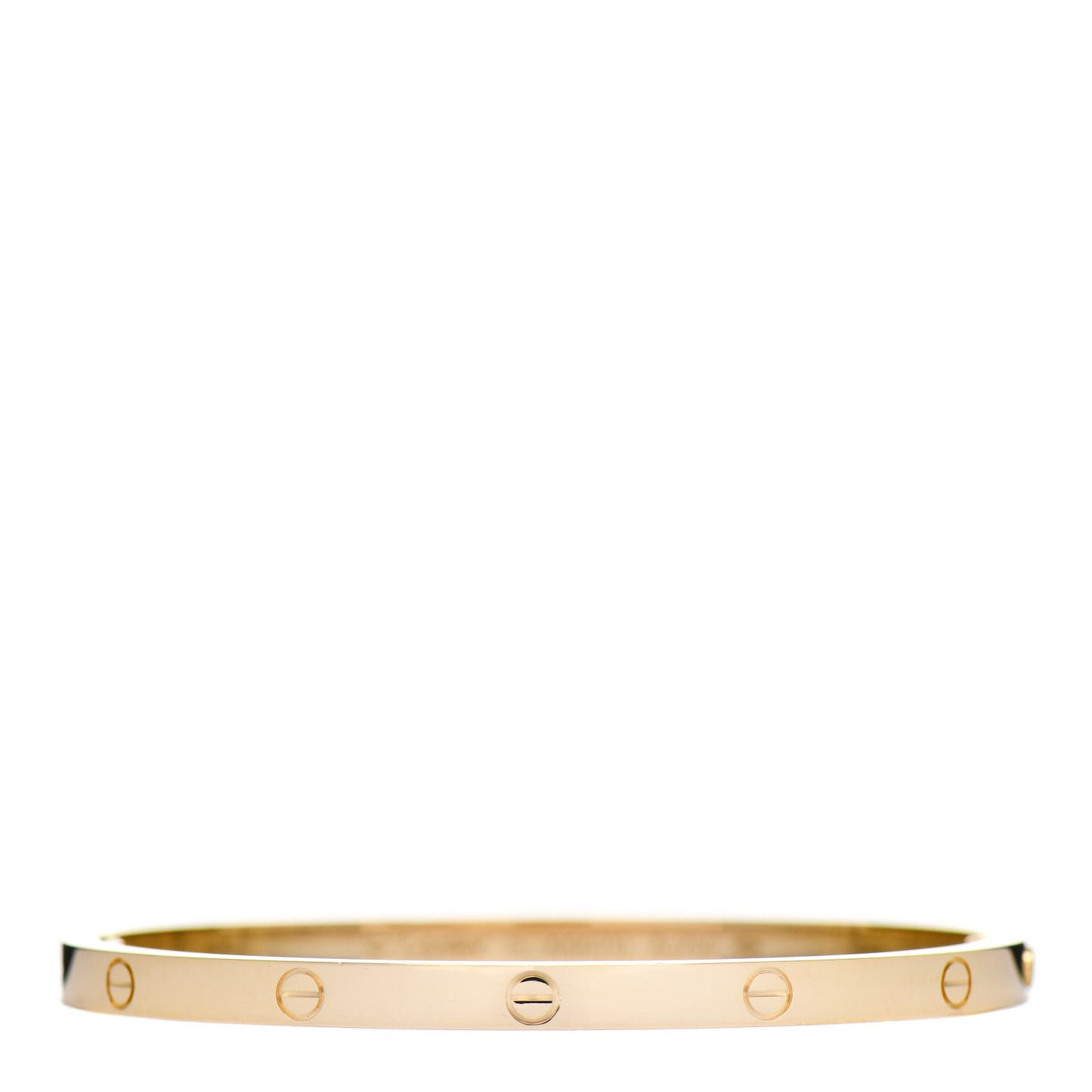 18K Yellow Gold Small LOVE Bracelet 15