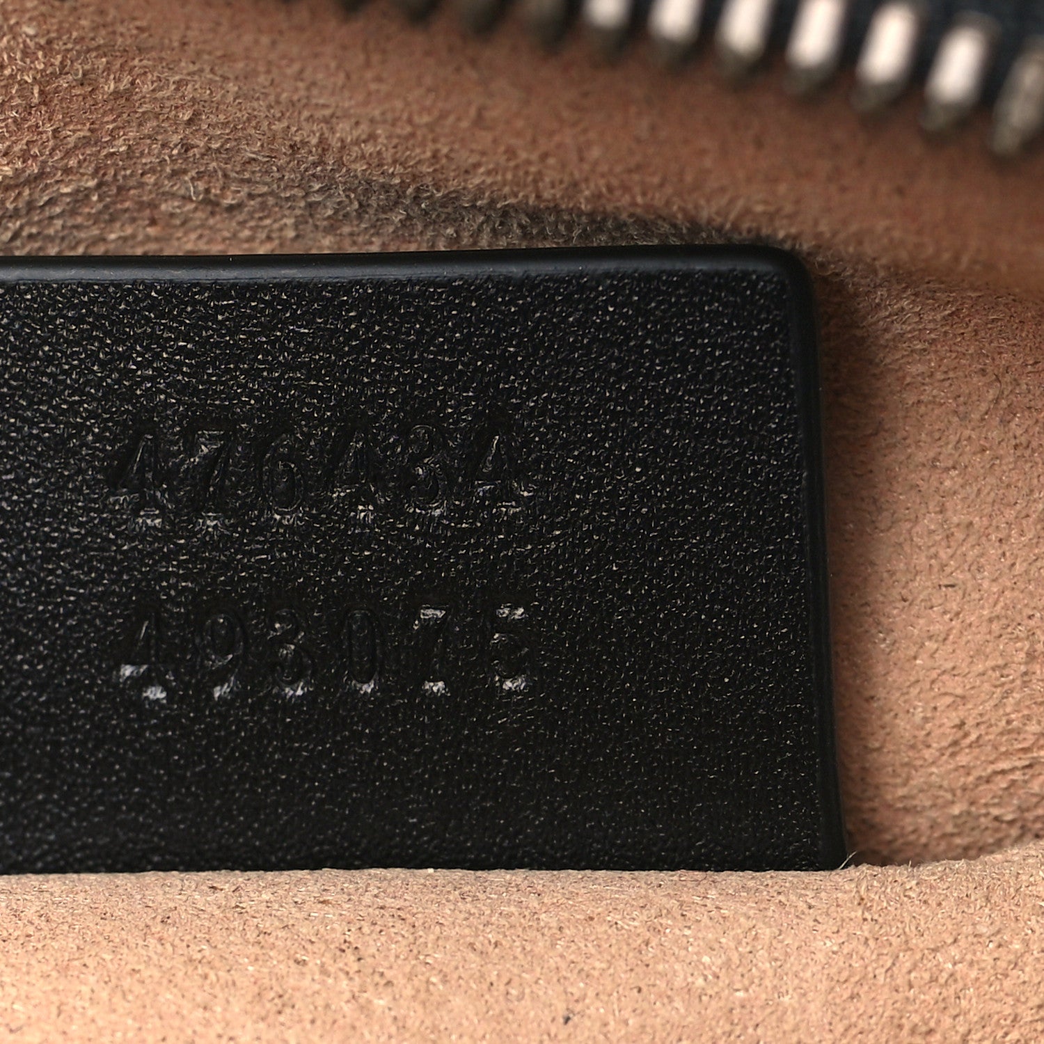 Gucci Calfskin Matelasse GG Marmont Belt Bag 95 38 Black 7 of 10