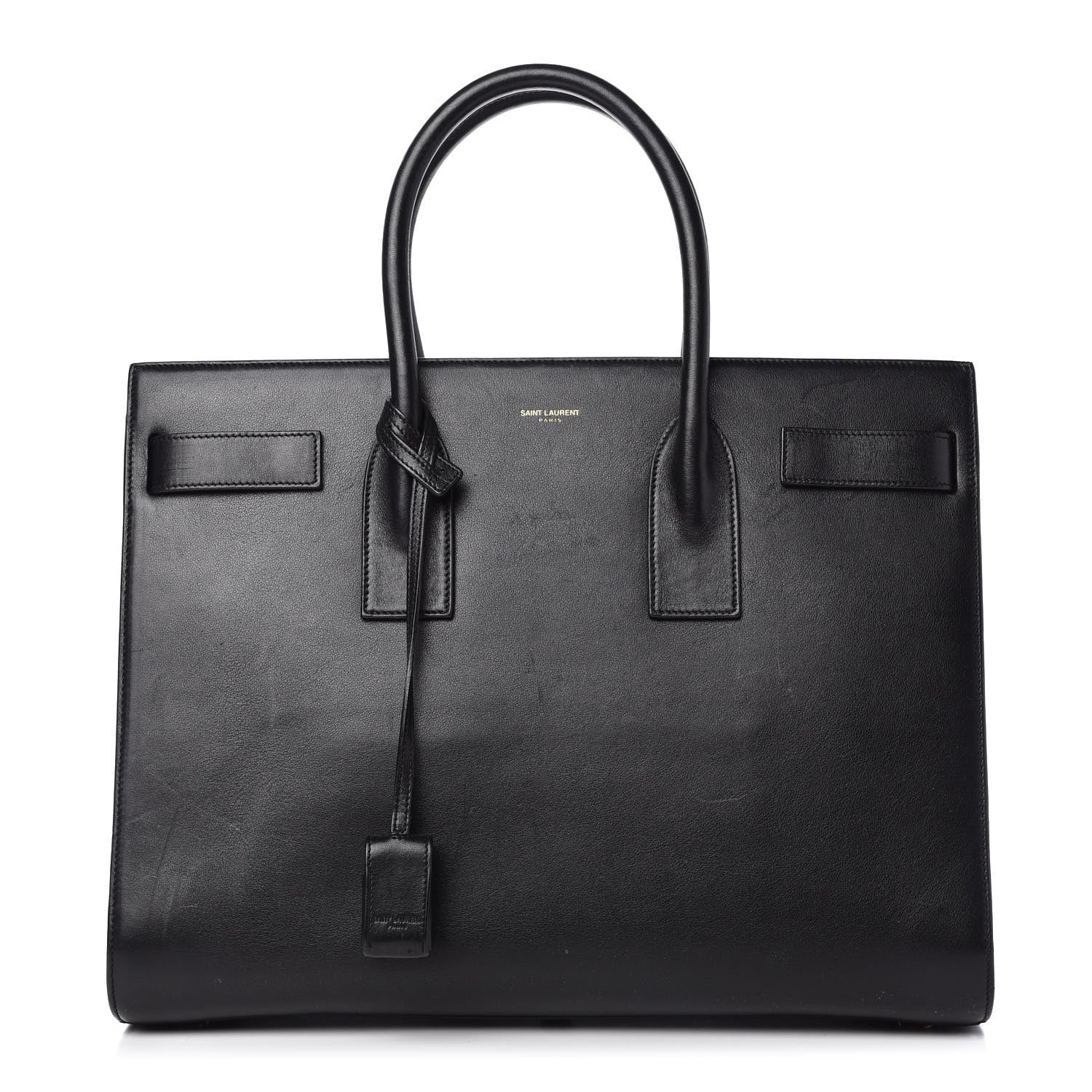 Saint Laurent Calfskin Large Sac De Jour Carryall Black 1 of 11