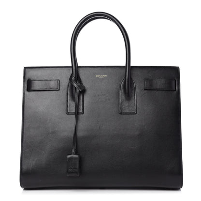 Saint Laurent Calfskin Large Sac De Jour Carryall Black 1 of 11