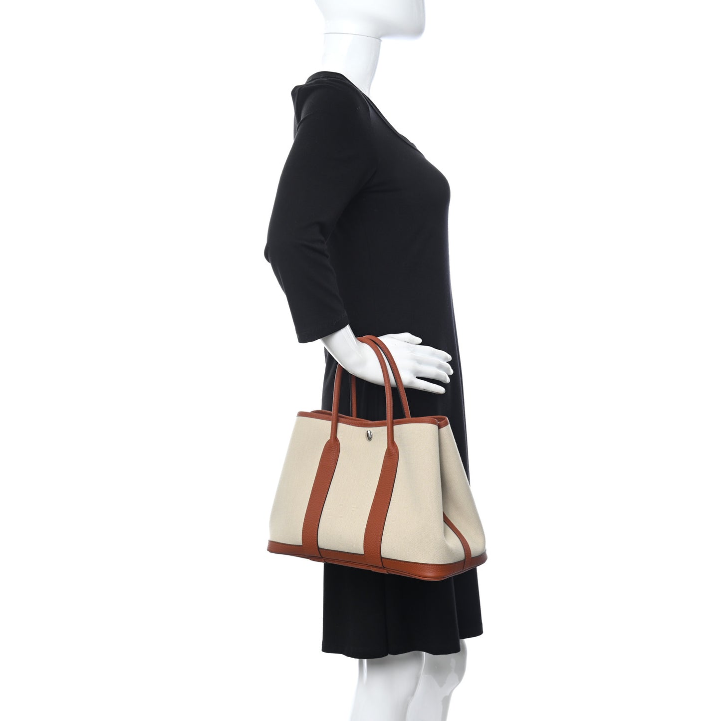 Twill D Negonda Garden Party 30 TPM Tote Beton Cuivre