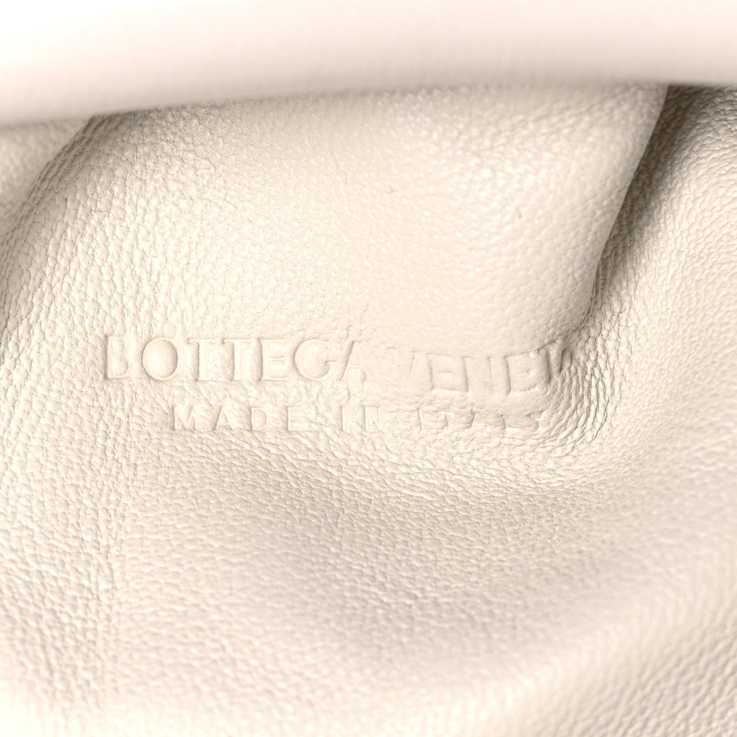 Nappa Intrecciato The Mini Pouch Chalk