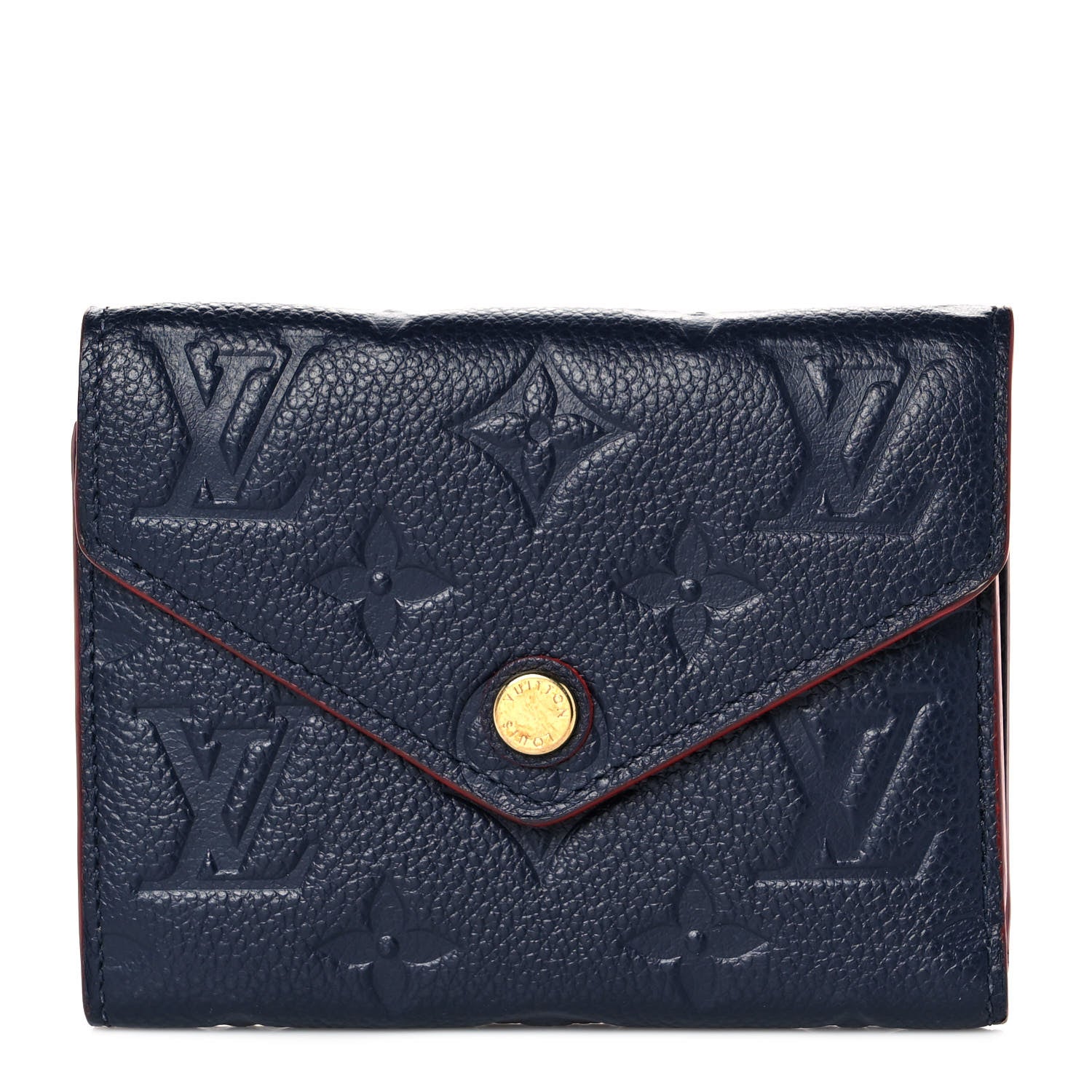 Louis Vuitton Empreinte Victorine Wallet Marine Rouge 1 of 8