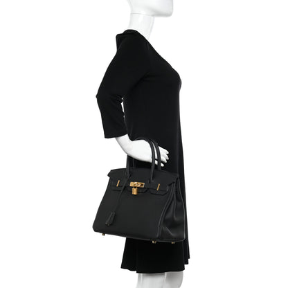 Hermes Togo Birkin 30 Black 2 of 11