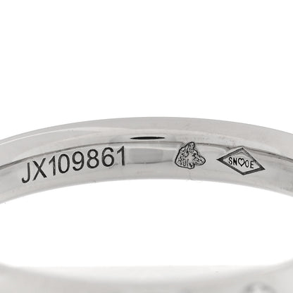 Van Cleef & Arpels Platinum Diamond Tendrement Etoiles Wedding Band Ring 48 4.5 5 of 6