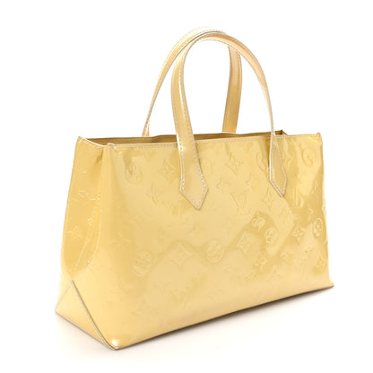 Louis Vuitton Vernis Wilshire PM Blanc Corail 3 of 9