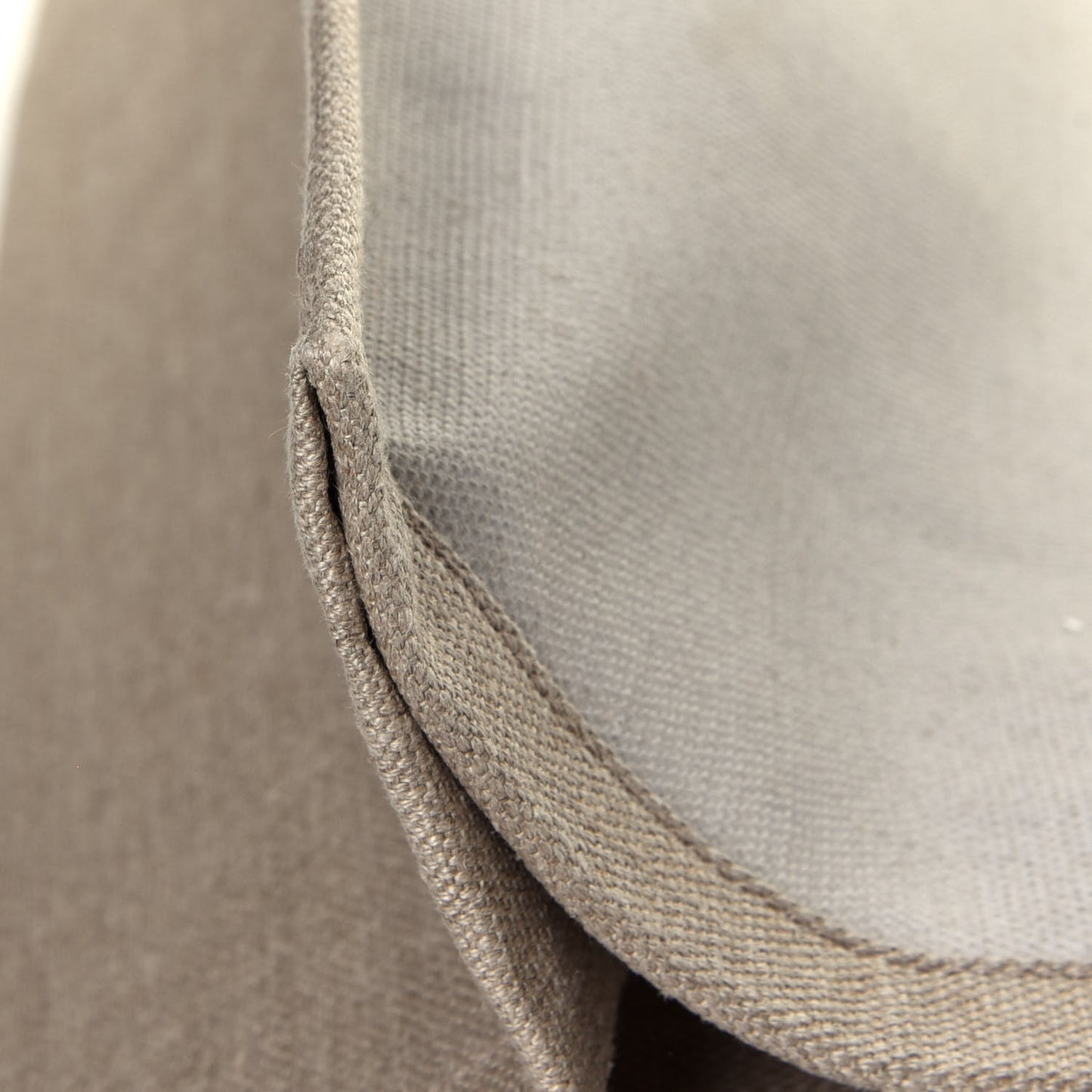 Linen Calfskin Rive Gauche Tote Optic White