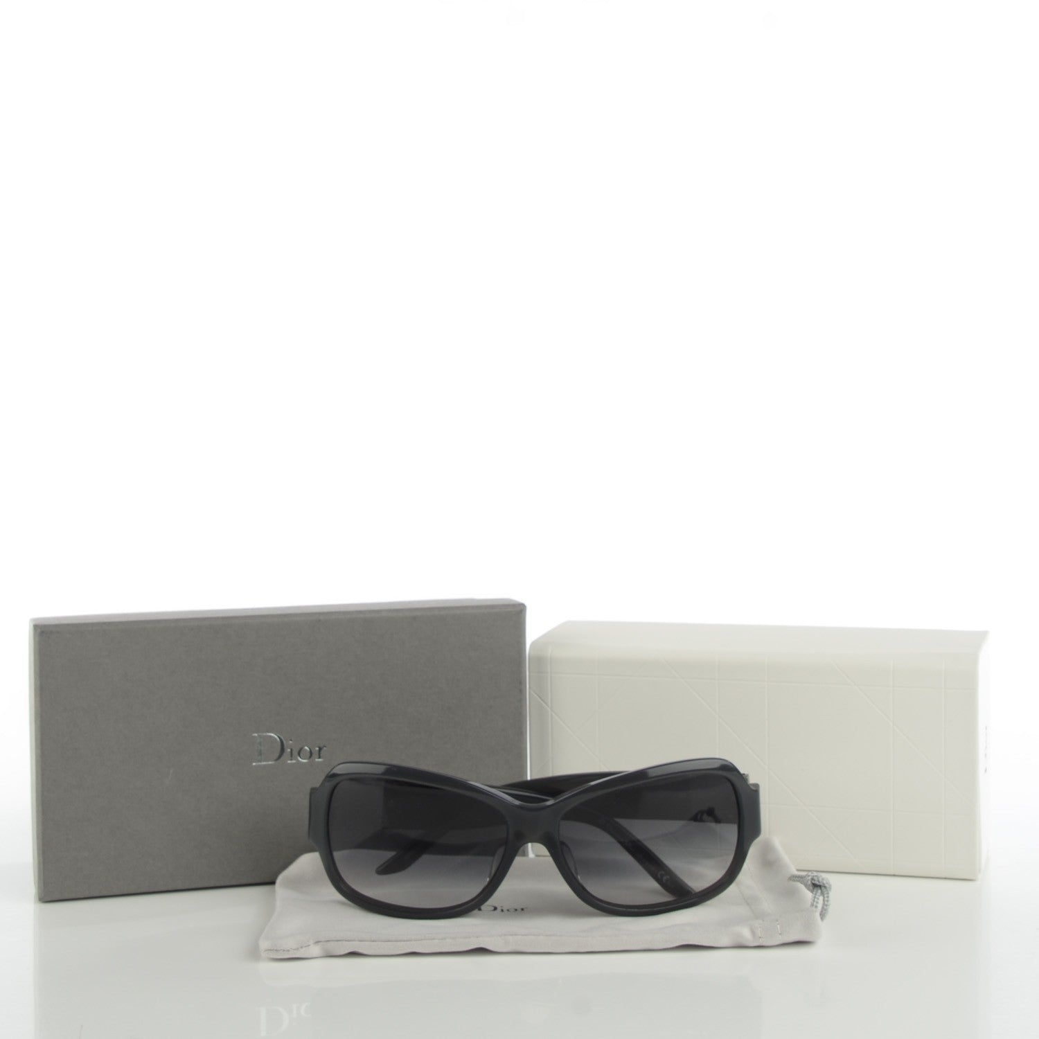 Christian Dior Mother of Pearl Classic F Sunglasses Grey 3 of 7