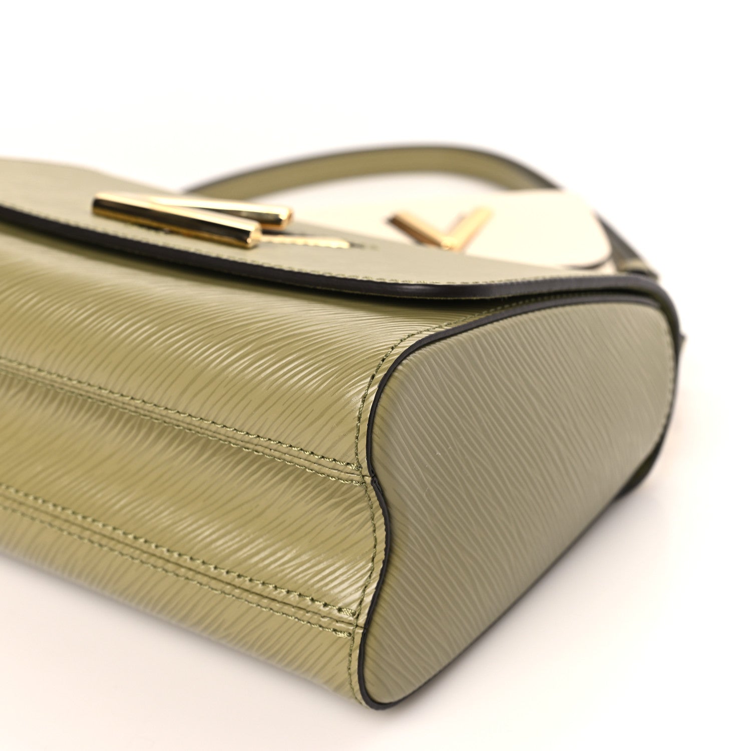 Louis Vuitton Epi Twist MM and Twisty Kaki Quartz 8 of 9