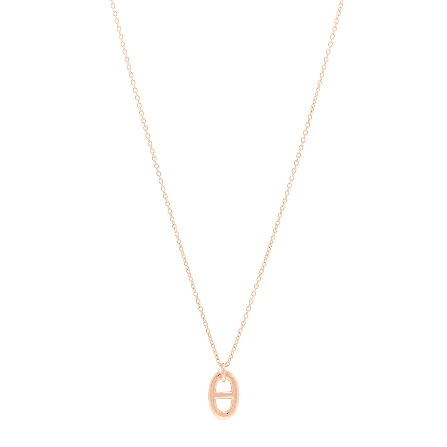 Hermes 18K Rose Gold PM Farandole Pendant Necklace 1 of 6