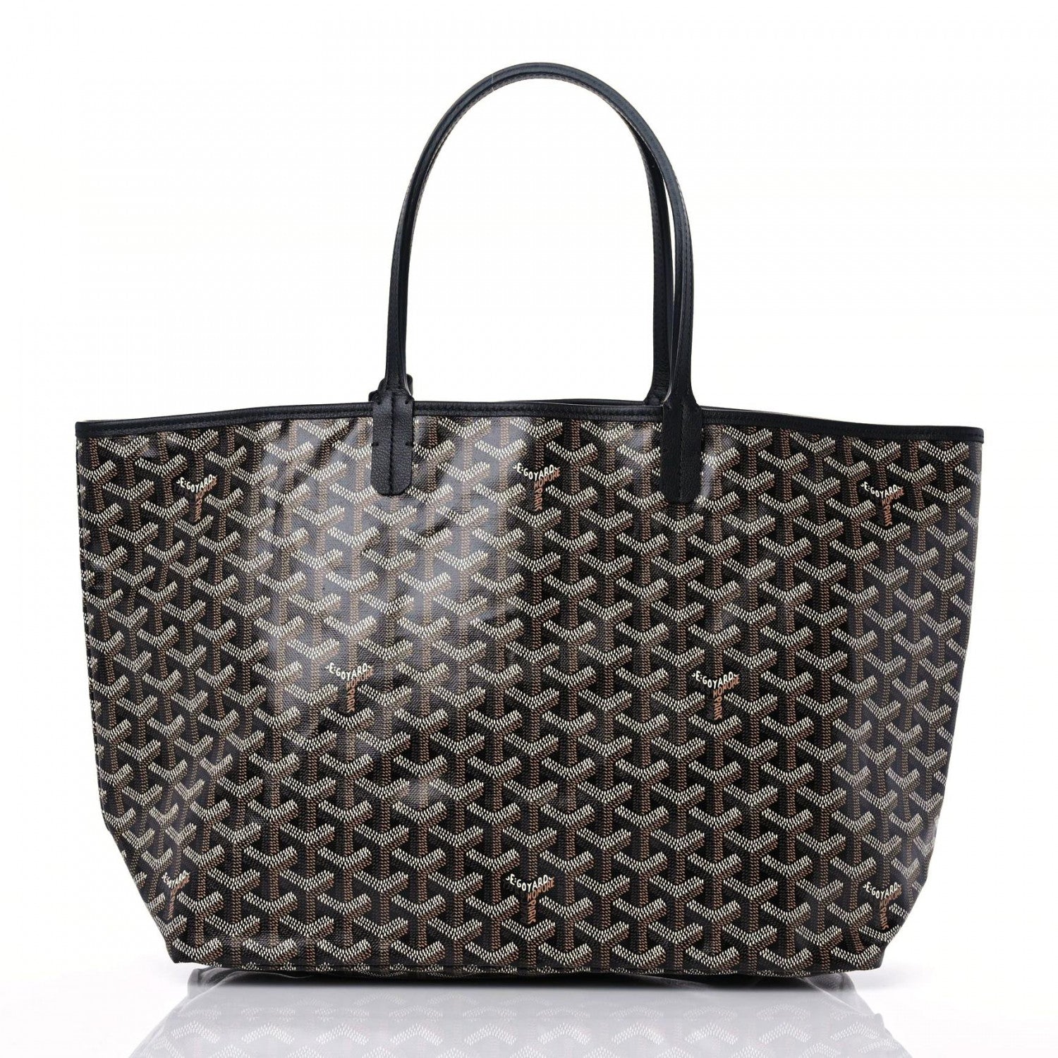 Goyard Goyardine Saint Louis PM Black 3 of 9