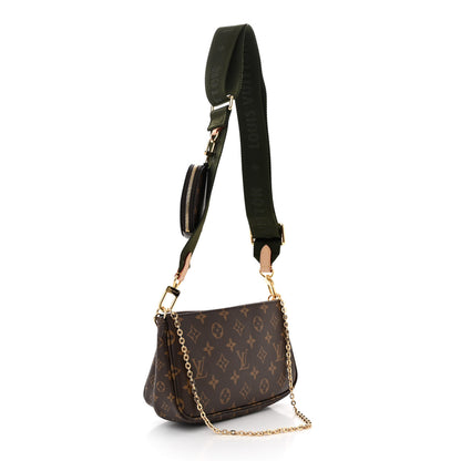 Louis Vuitton Monogram Multi Pochette Accessories Kaki 3 of 10