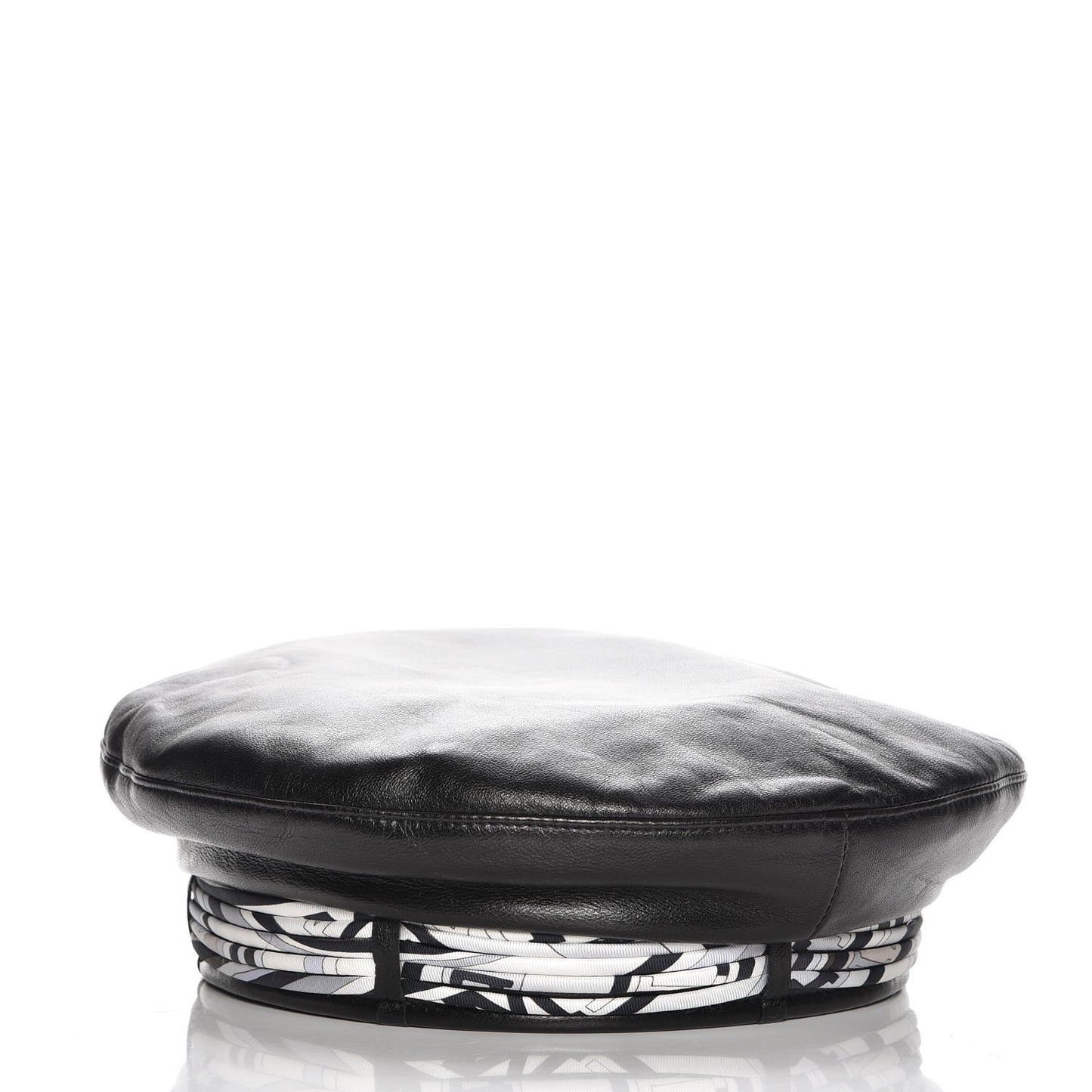 Lambskin Beret 56 Black