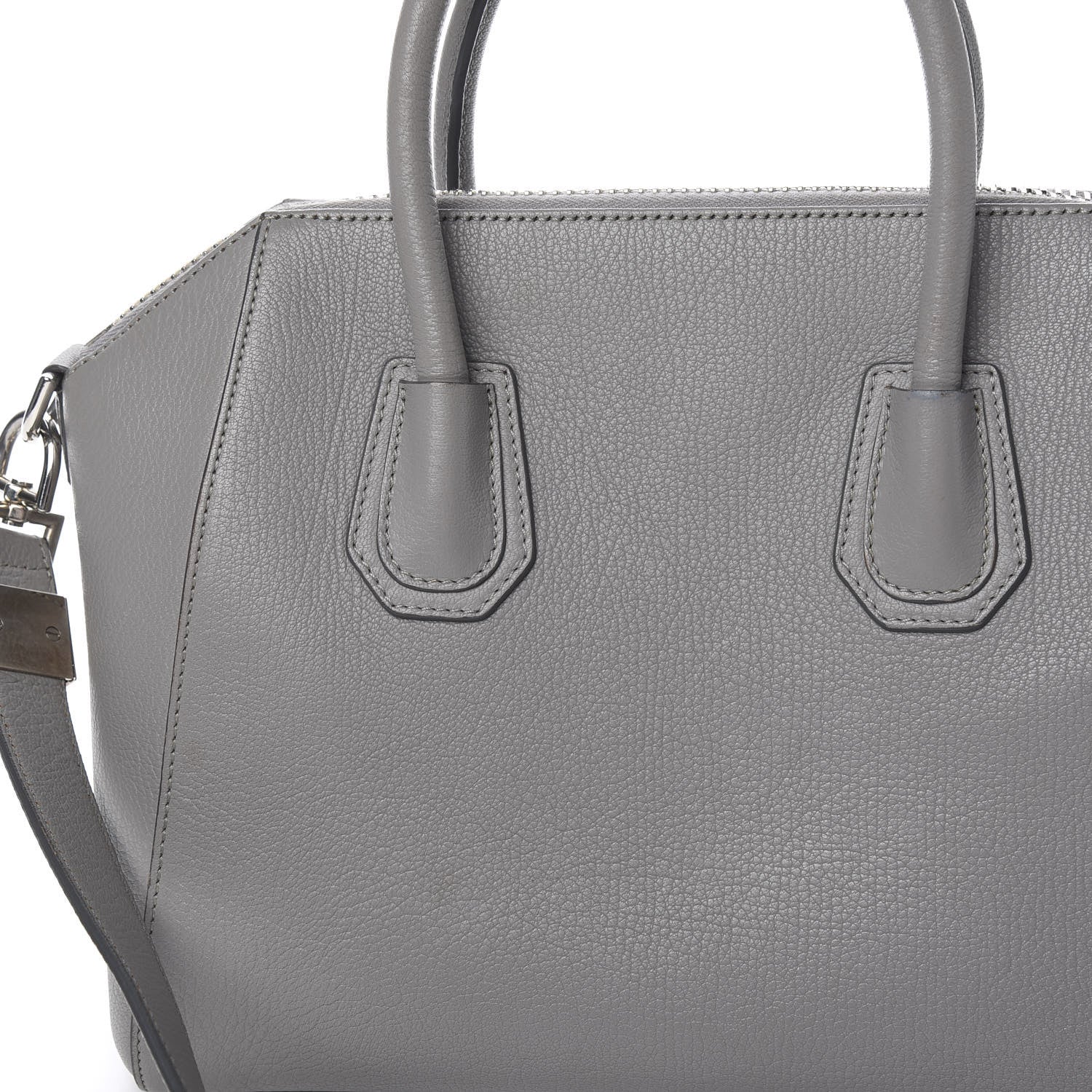 Givenchy Sugar Goatskin Small Antigona Pearl Grey 14 of 14
