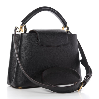 Louis Vuitton Taurillon Capucines BB Black 3 of 9
