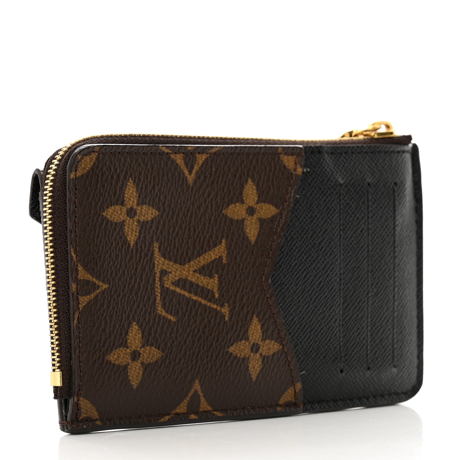 Louis Vuitton Monogram Recto Verso Card Holder Black 5 of 10