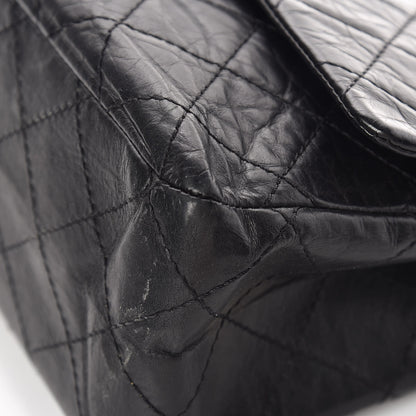 Chanel Aged Calfskin Quilted 2.55 Reissue 227 Flap Black 12 of 15