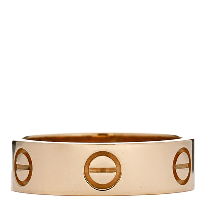 Cartier 18K Yellow Gold 5.5mm LOVE Ring 54 6.75 1 of 5