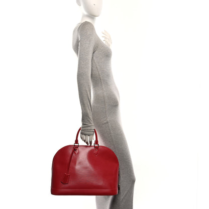 Louis Vuitton Epi Alma GM Carmine 2 of 13