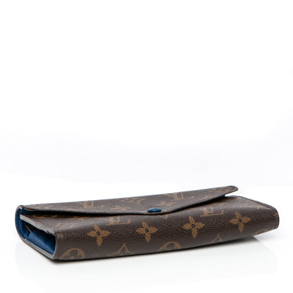 Louis Vuitton Monogram Josephine Wallet Blue 4 of 11