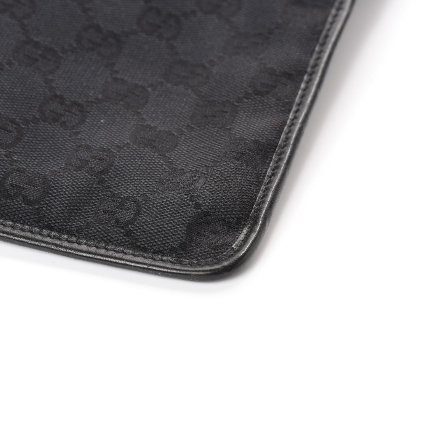 GG Monogram Messenger Crossbody Bag Black