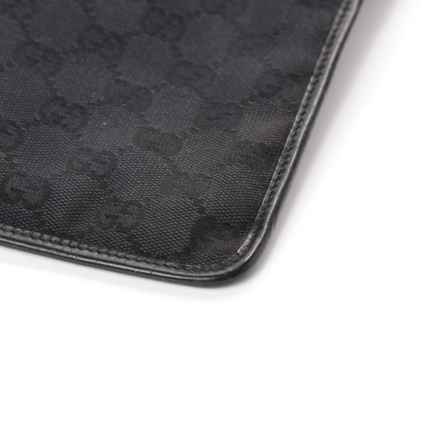 Gucci GG Monogram Messenger Crossbody Bag Black 10 of 11