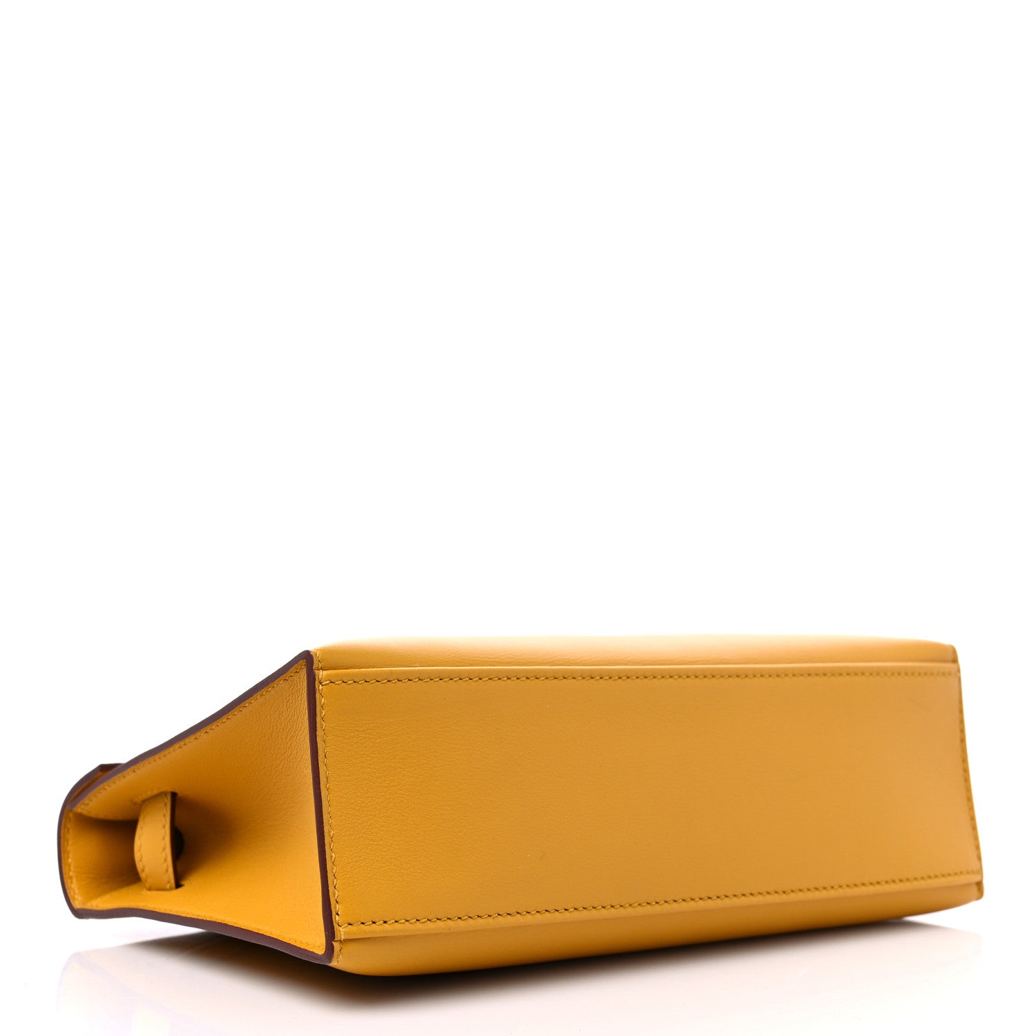 Hermes Swift Kelly Pochette Clutch Jaune Ambre 4 of 9