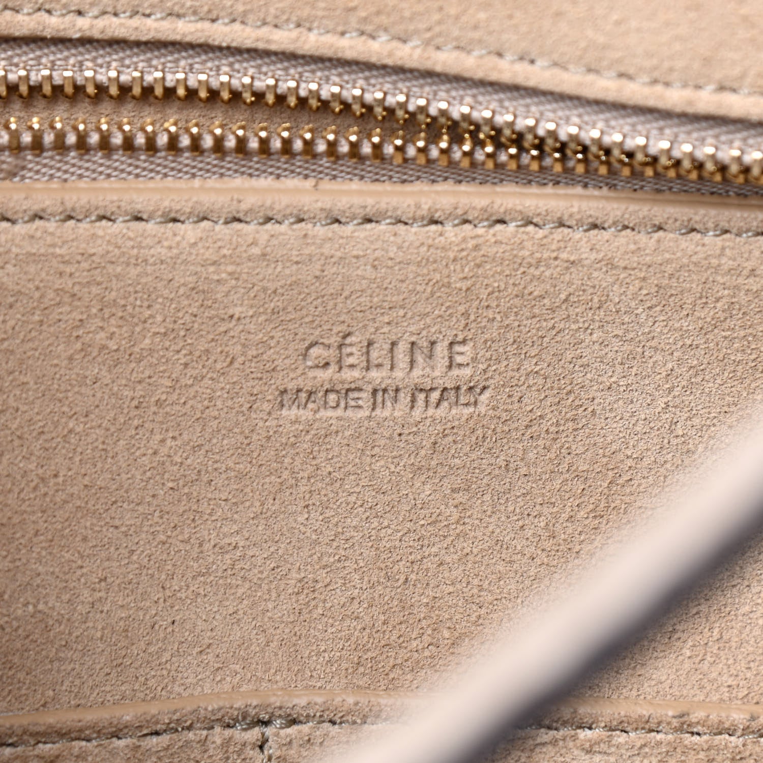 Celine Bullhide Calfskin Small Ring Bag Milky Beige 6 of 8