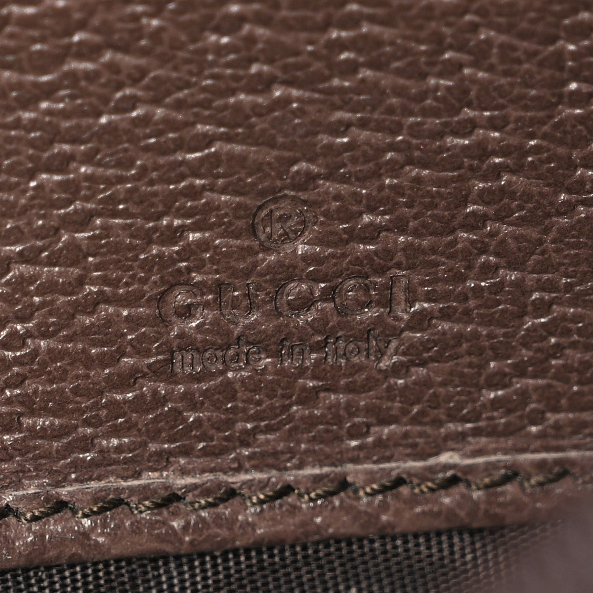 Gucci GG Supreme Monogram Web Ophidia Continental Wallet Brown 6 of 7