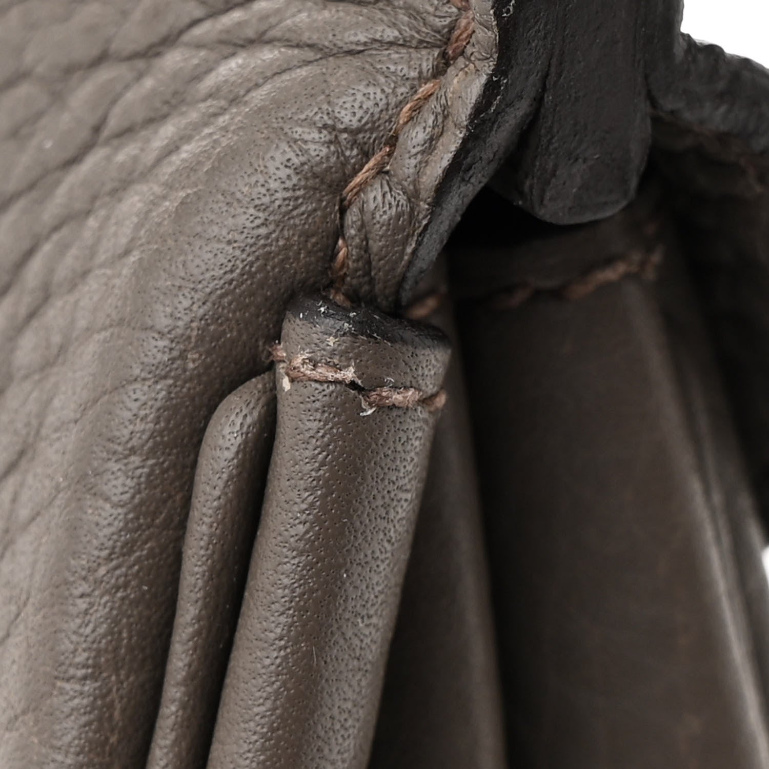 Hermes Taurillon Clemence Birkin 30 Etain 15 of 15