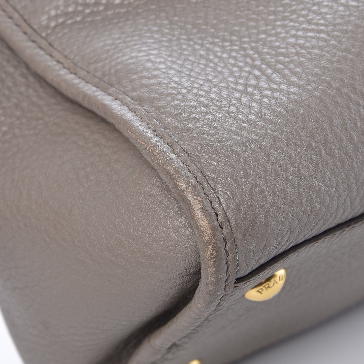 Vitello Daino Shopping Satchel Argilla
