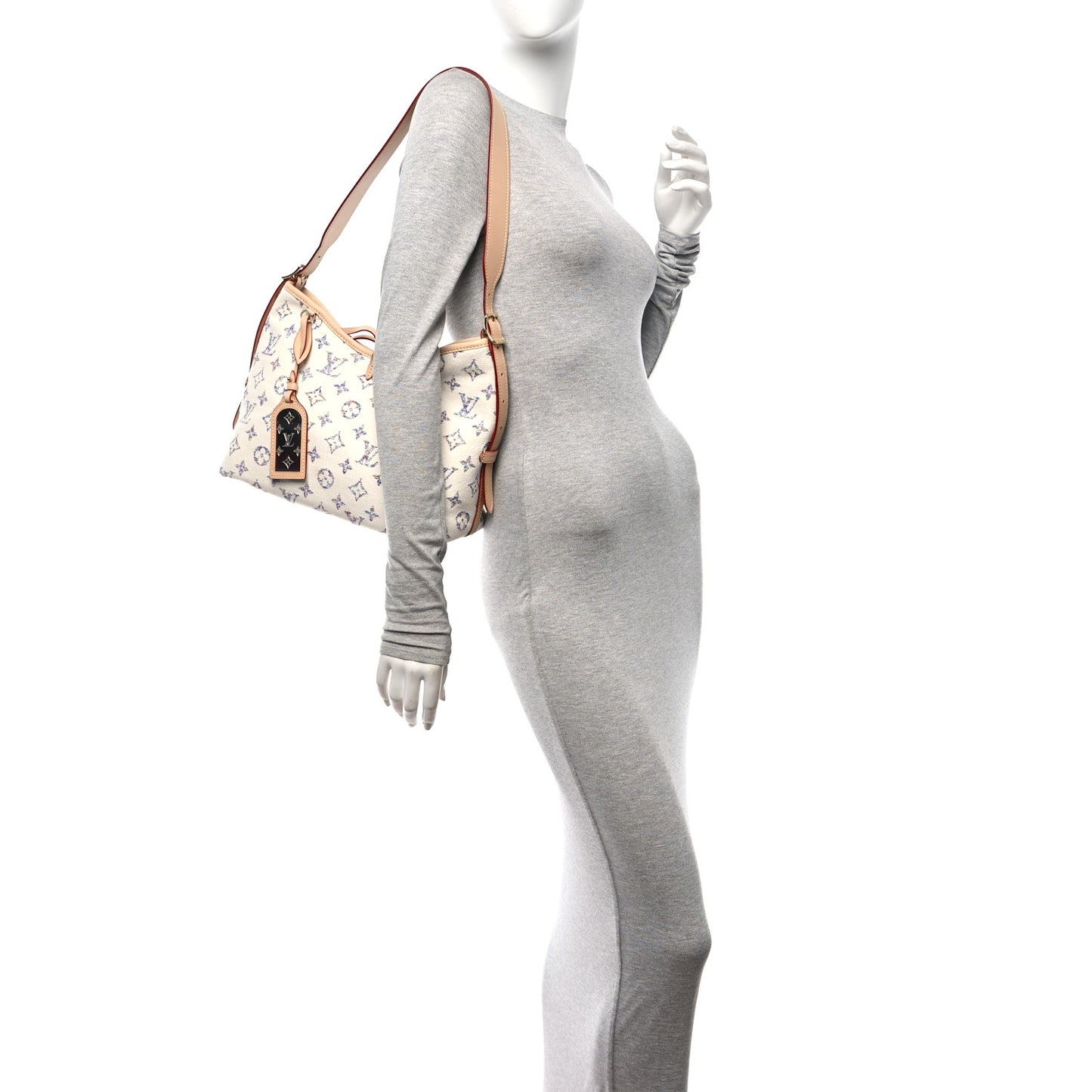 Monogram Jacquard CarryAll PM Multicolor Beige