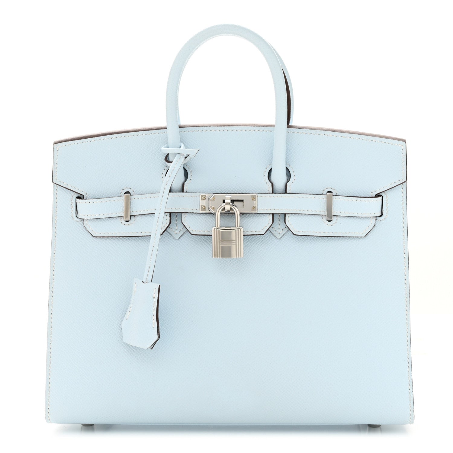 Hermes Epsom Birkin Sellier 25 Bleu Brume 1 of 11