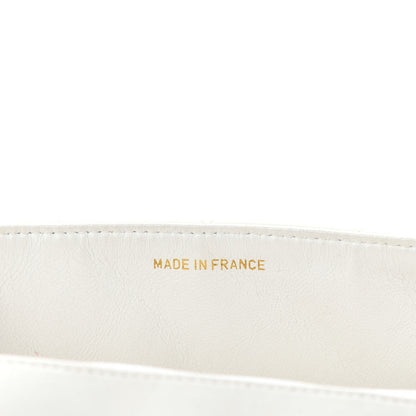 Chanel Lambskin Quilted Small Single Flap White 13 of 15