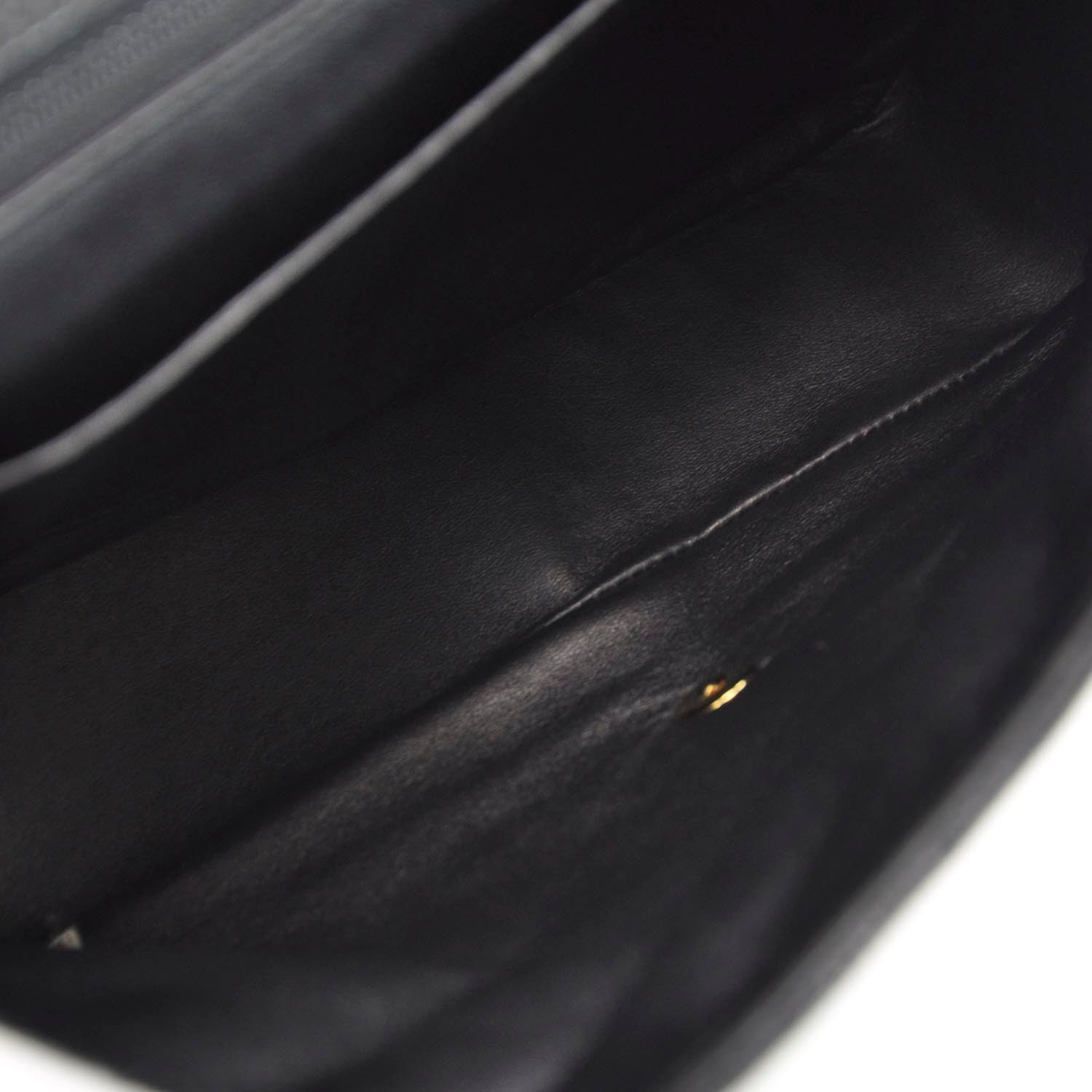Chanel Caviar Jumbo Single Flap Black 6 of 11
