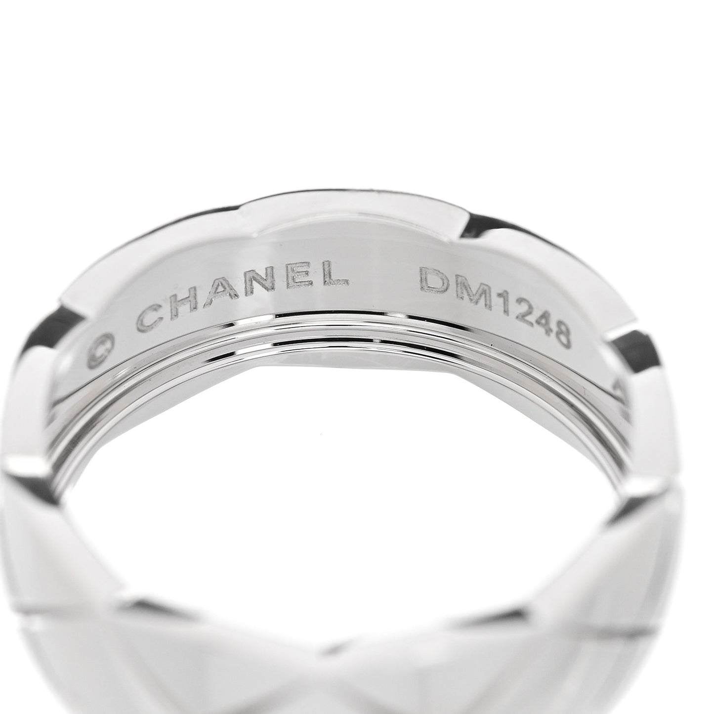 18K White Gold Small Coco Crush Ring 53 6.5