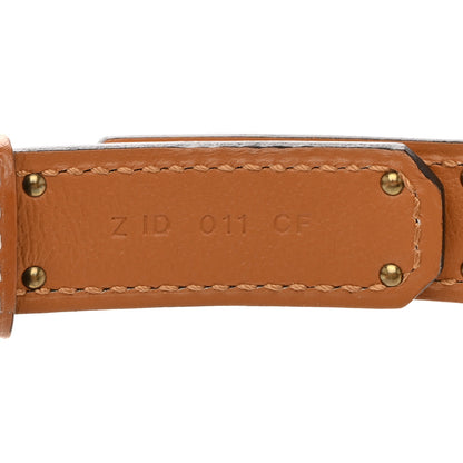 Hermes Epsom Kelly Belt Gold 3 of 4