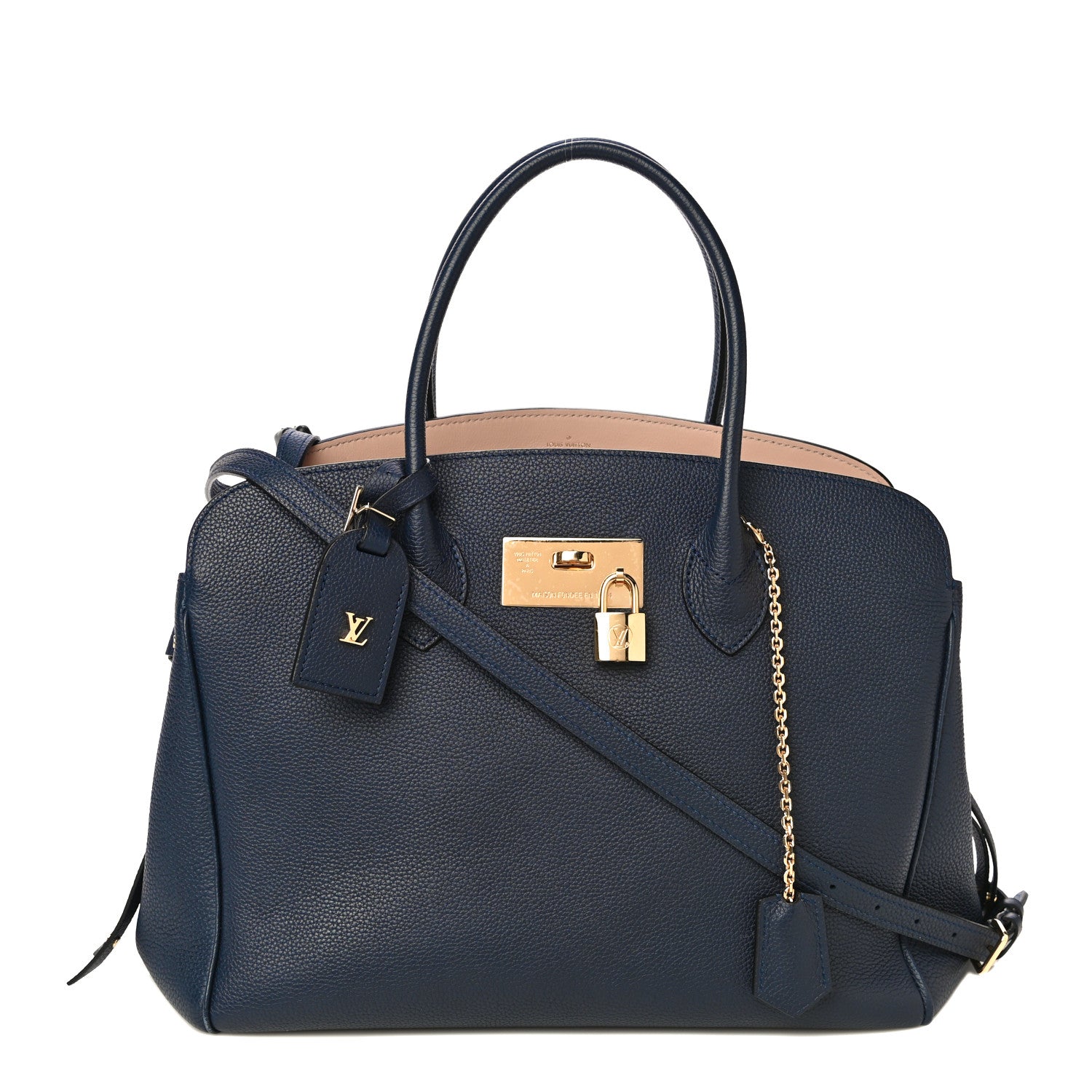 Louis Vuitton Veau Nuage Milla MM Bleu Marine 1 of 10
