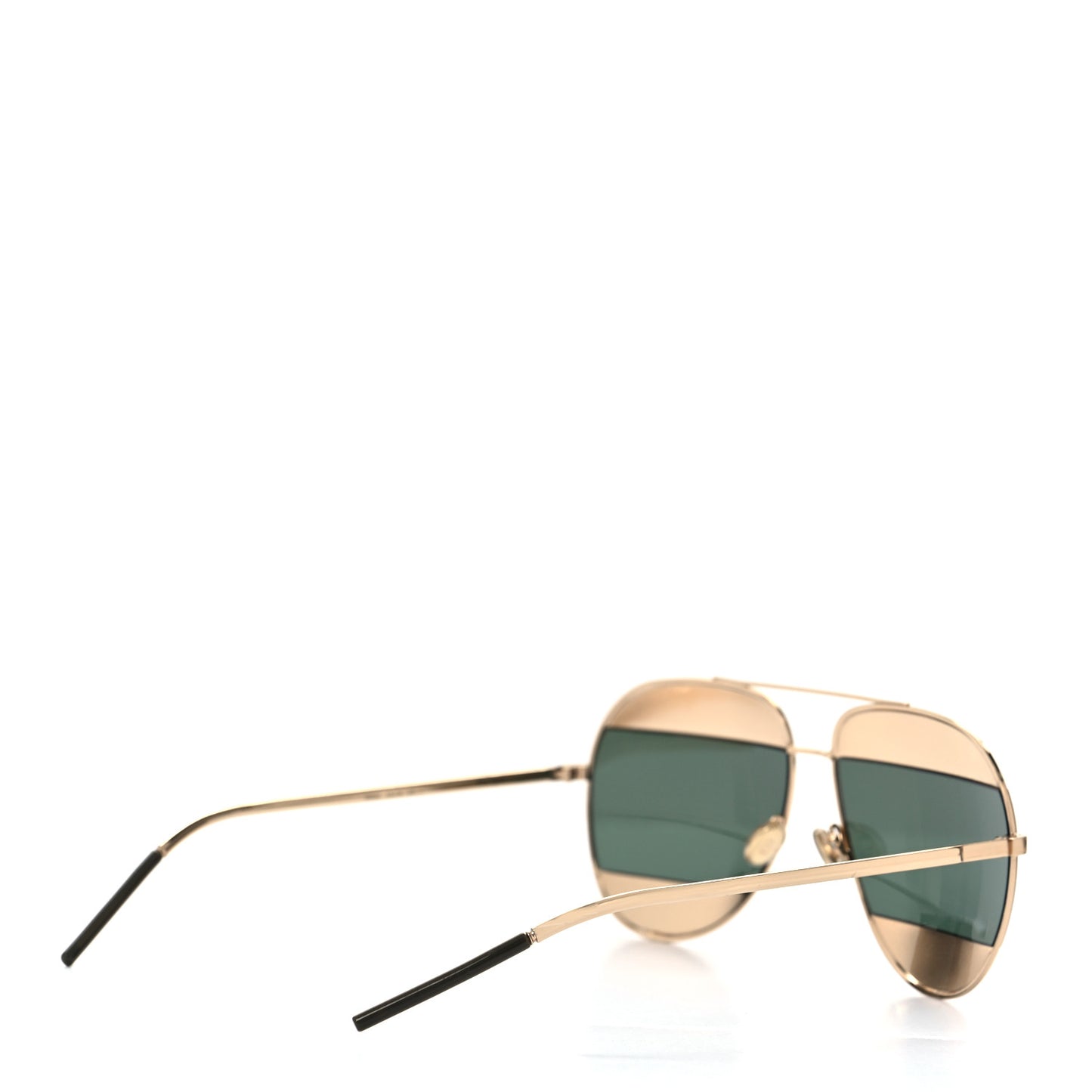 Split 1 Aviator Sunglasses Gold