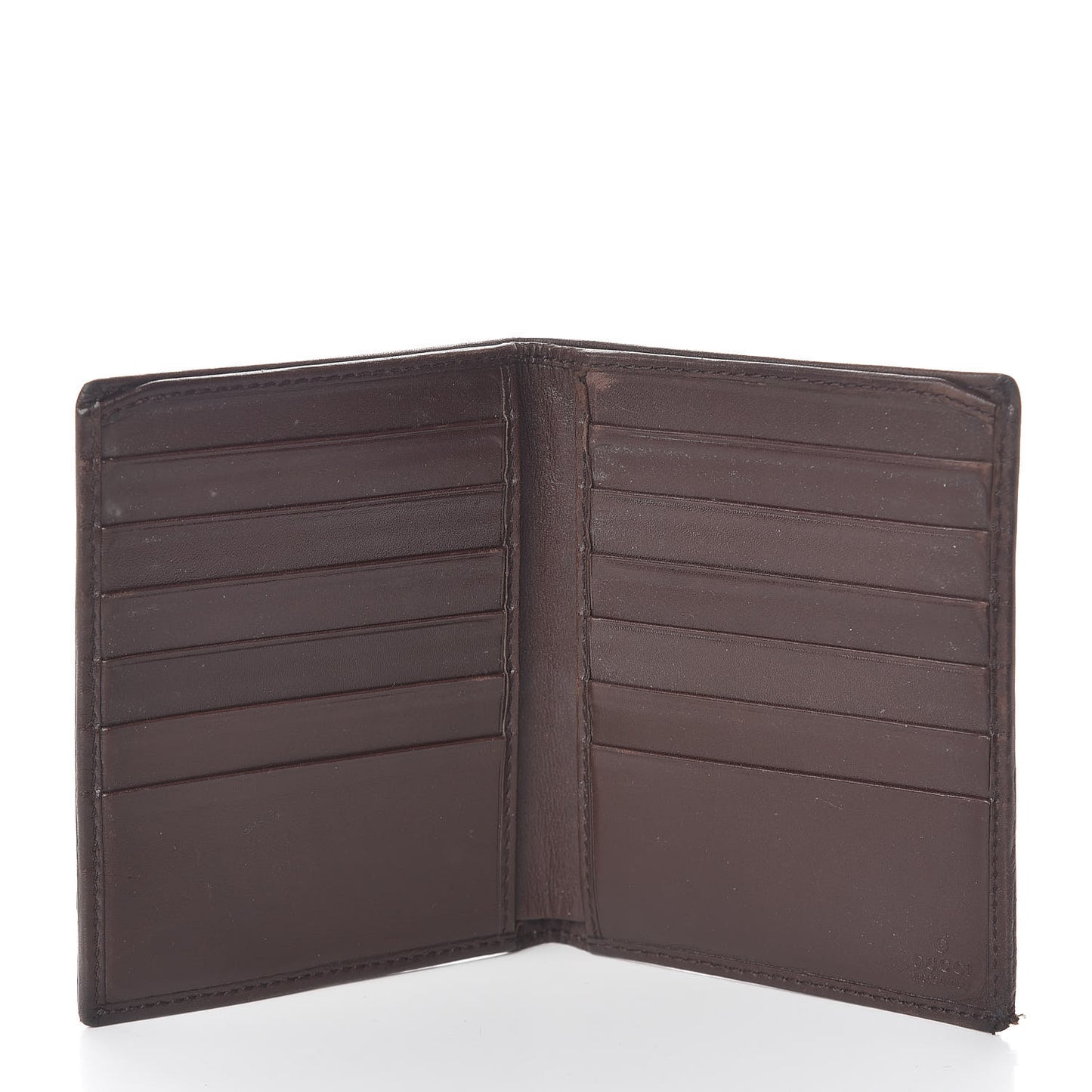 Monogram Mens New Britt Bi-Fold Wallet Dark Brown
