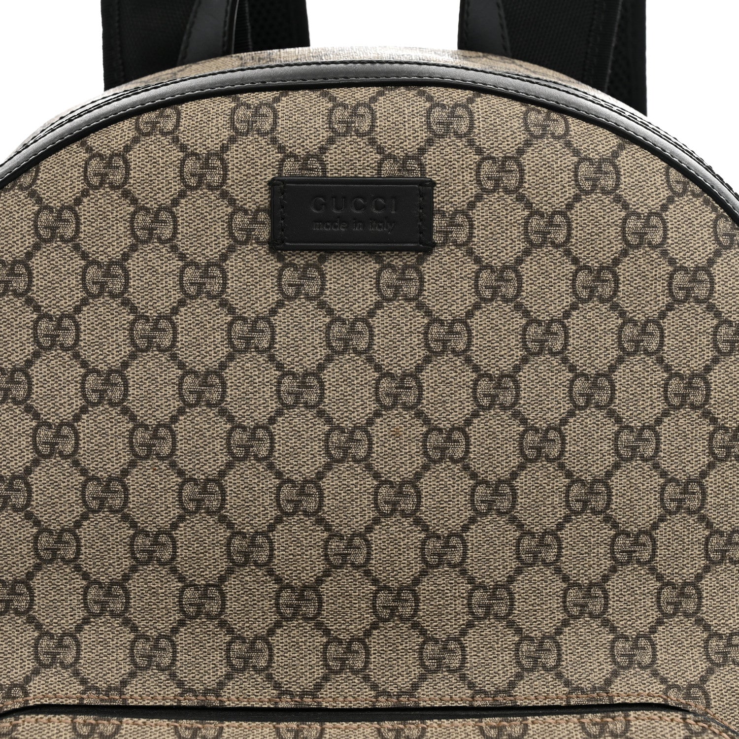 Gucci GG Supreme Monogram Medium Backpack Black 7 of 9