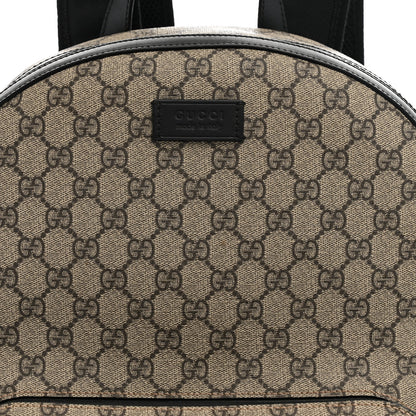 Gucci GG Supreme Monogram Medium Backpack Black 7 of 9
