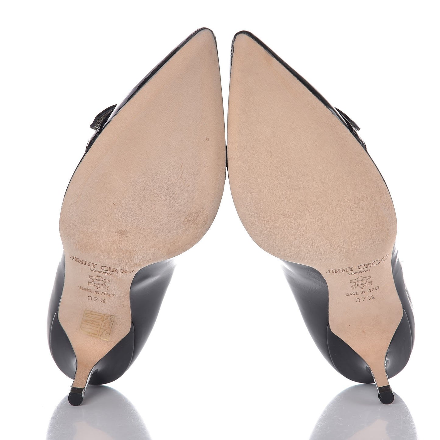 Patent Jacob Pumps 37.5 Black