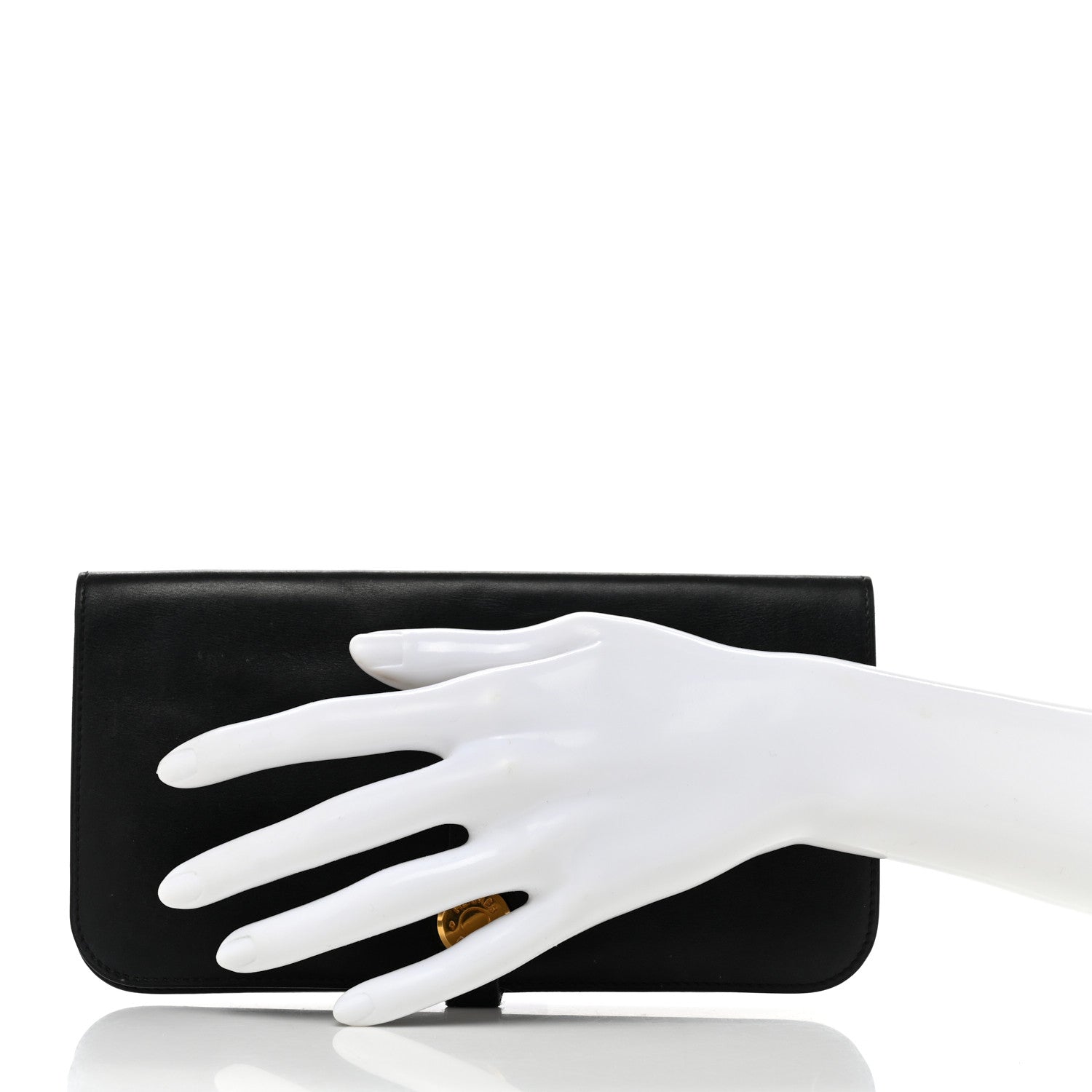 Hermes Swift Dogon Recto Verso Wallet Black 2 of 10