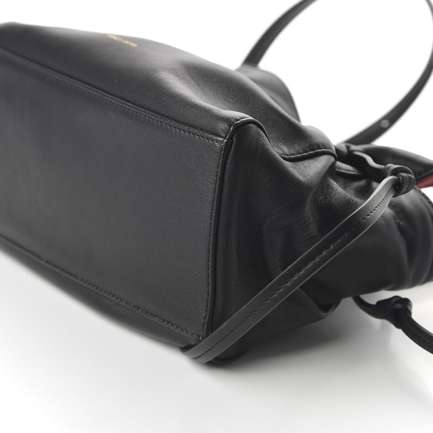 Lambskin Mini Protea Bag Black Flamma