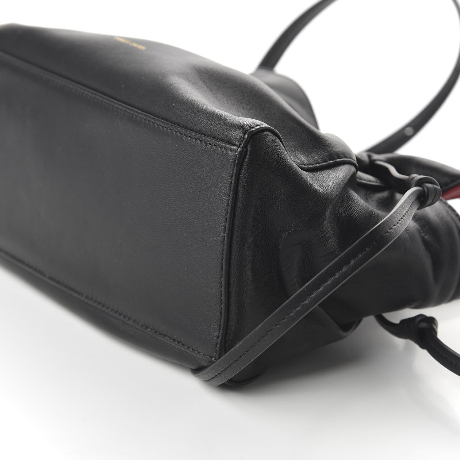 Mansur Gavriel Lambskin Mini Protea Bag Black Flamma 8 of 10