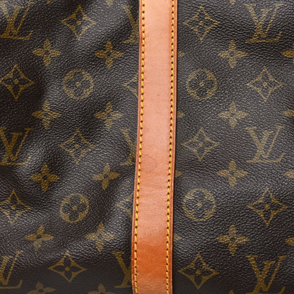 Louis Vuitton Monogram Keepall Bandouliere 55 10 of 12