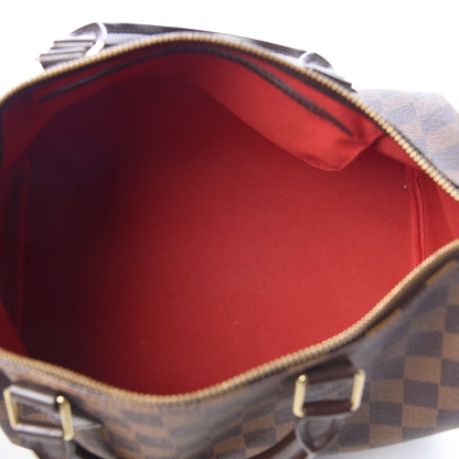Louis Vuitton Damier Ebene Speedy 30 5 of 9